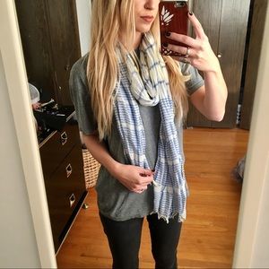 Plaid Lightweight Scarf